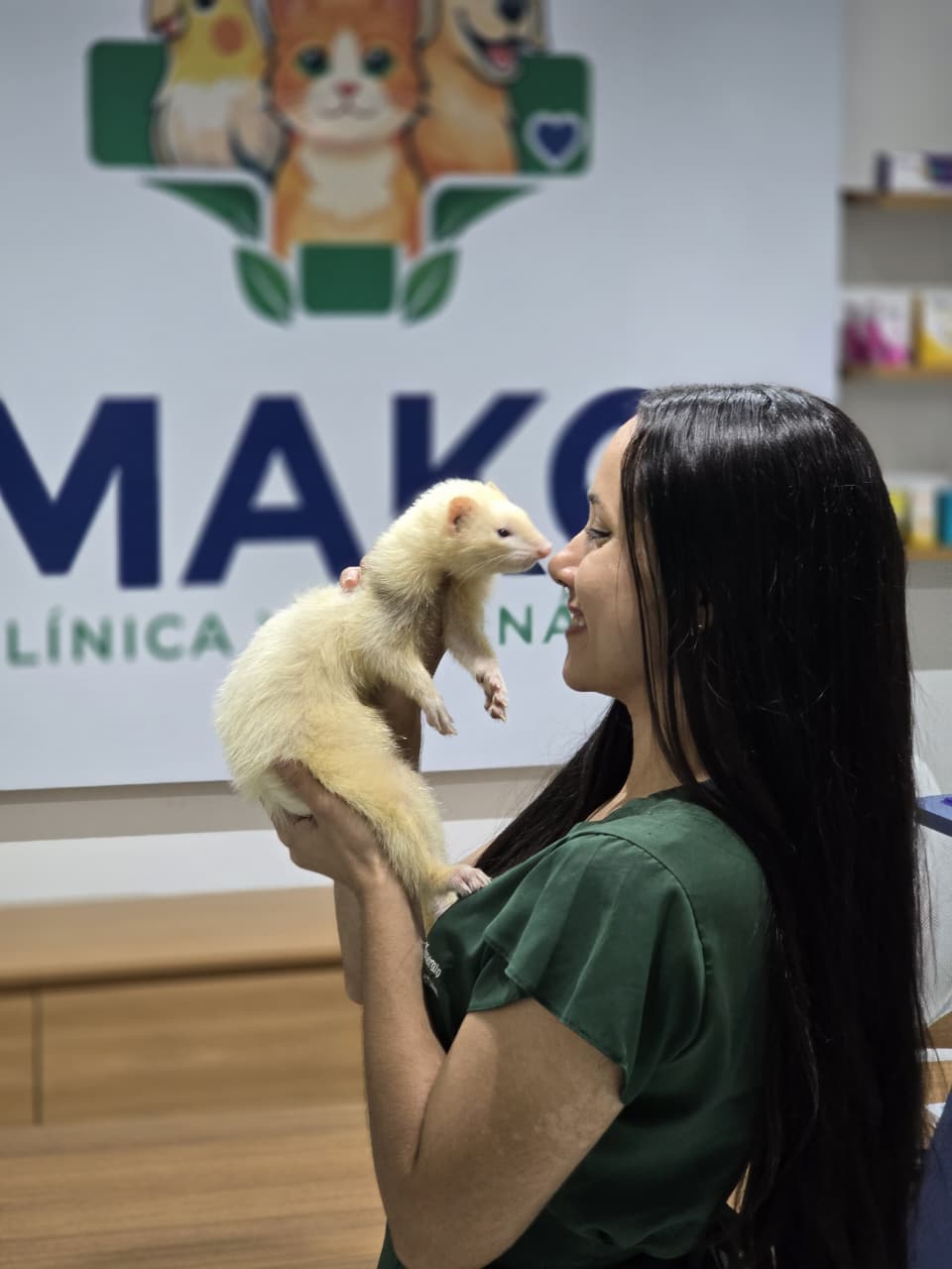 Paciente atendido na Mako Clínica Veterinária